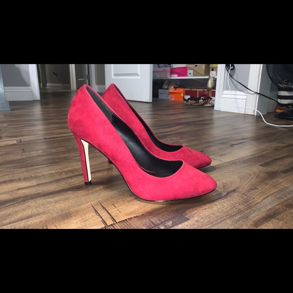 Call It Spring Wine Colored Heel